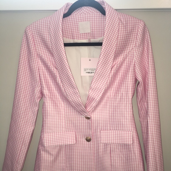 meshki pink blazer